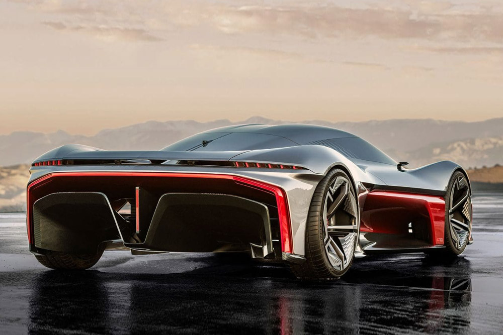 کانسپت کوروت کالیفرنیا نماینده طراحی نسل آینده کوروت 2 کانسپت کوروت کالیفرنیا