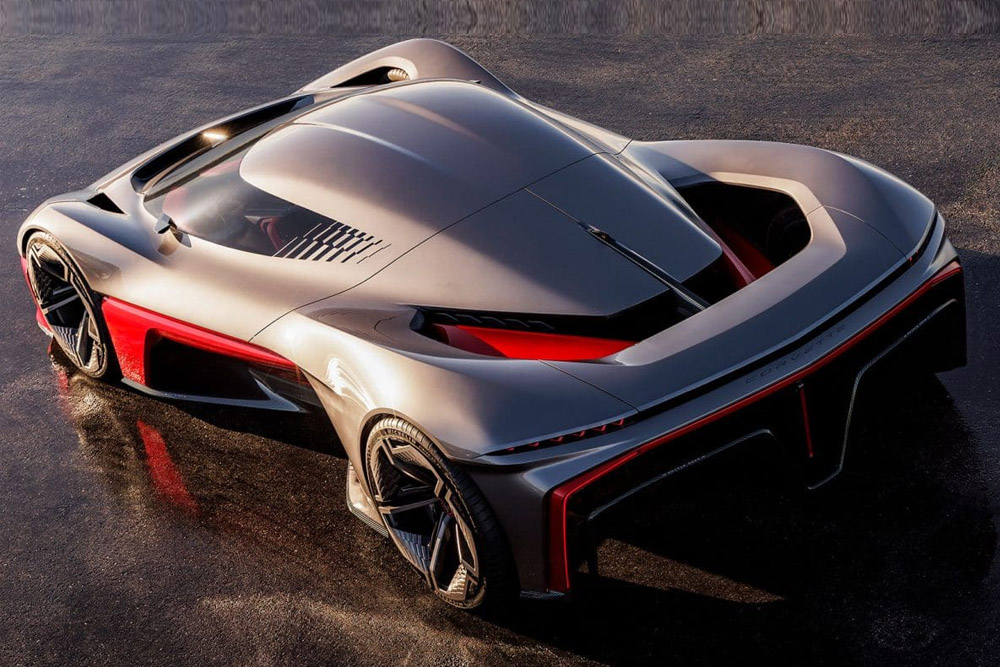 کانسپت کوروت کالیفرنیا نماینده طراحی نسل آینده کوروت 3 کانسپت کوروت کالیفرنیا