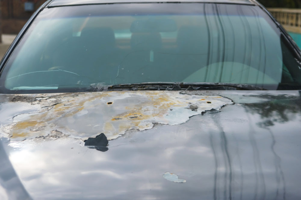 چگونه از آفتاب سوختگی بدنه خودرو جلوگیری کنیم؟ 2 آفتاب سوختگی بدنه خودرو