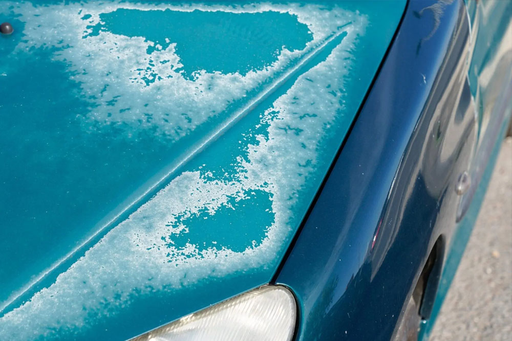 چگونه از آفتاب سوختگی بدنه خودرو جلوگیری کنیم؟ 1 آفتاب سوختگی بدنه خودرو