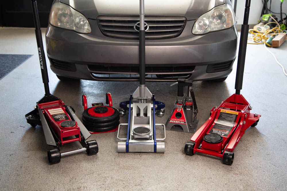 جک زدن خودرو