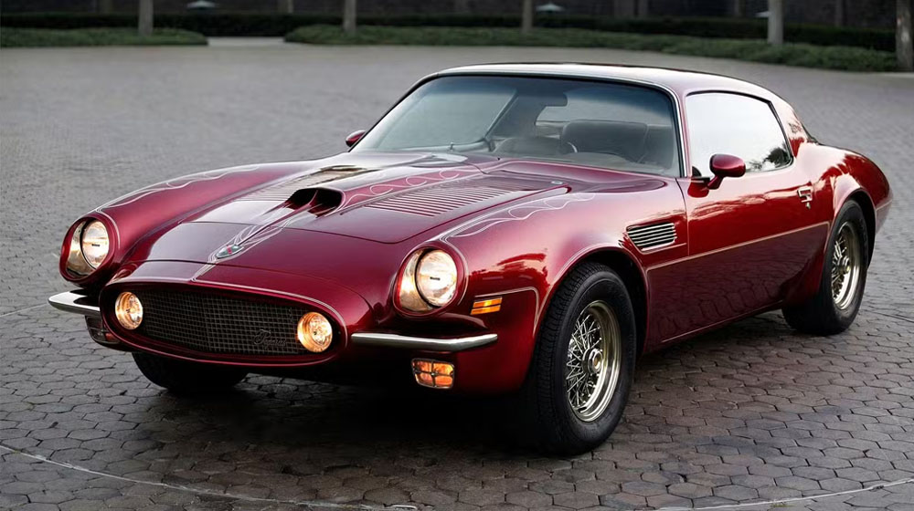 سوپرکار فراموششده پونتیاک با قلب تپنده ۱۲ سیلندر فراری 1 پگاسوس پونتیاک