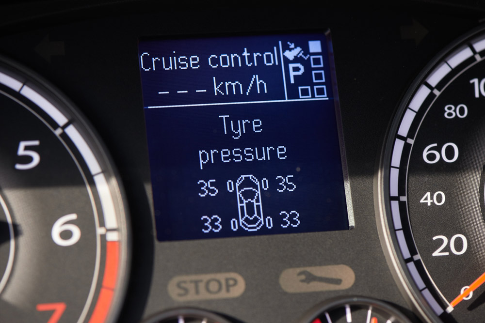 سیستم پایش باد لاستیک ها