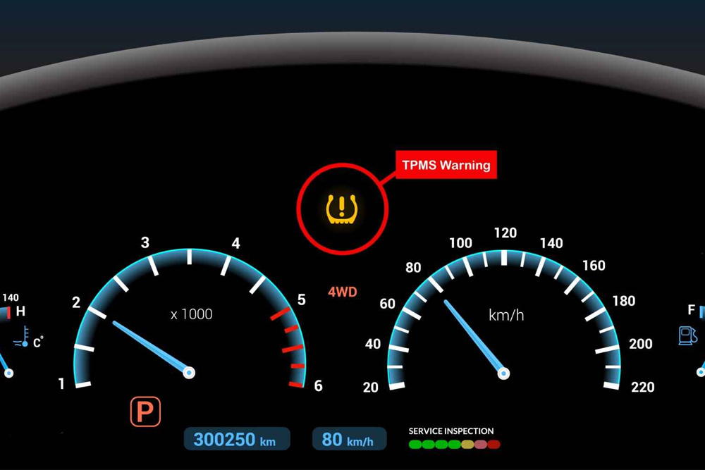 سیستم پایش باد لاستیک ها