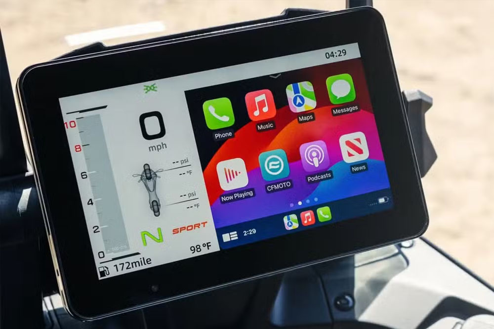 موتورسیکلت چینی با ارائه بهترین توازن میان قیمت و کیفیت سواری 2 سی اف موتو ایبکس ۸۰۰